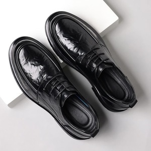 Men's Business <b>Dress</b> Shoes PU Upper Waterproof Comfortable All Season Anti Slip Sole Office Wear - Product Image 3