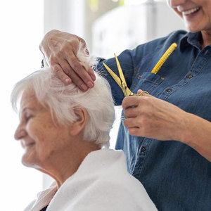 Ciseaux de coiffure durables de haute qualité en acier inoxydable 6CR13, légers, pour droitiers, outil professionnel de coupe de cheveux - Product Image 6