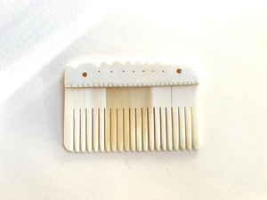 Premium Polished Bone Comb Anti-Static Grooming - Product Image 2