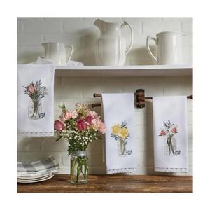 Paño de Cocina de Algodón 100% de Alta Calidad al por Mayor, Personalizable con Logotipo Bordado de Pastel de Calabaza, Color y Tamaño Personalizados - Product Image 4