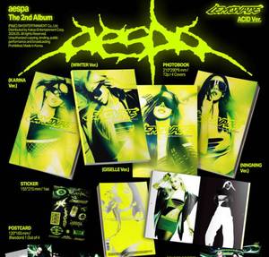 อัลบั้มเพลงเกาหลี aespa LEMONADE ACID VER (KARINA Ver) ซีดีเพลงป๊อปเกาหลี อัลบั้มชุดที่ 2 ของ aespa - ส่งตรงจากโรงงานสำหรับอเมริกาเหนือ - มีสินค้าพร้อมส่งทุกวัย - Product Image 3