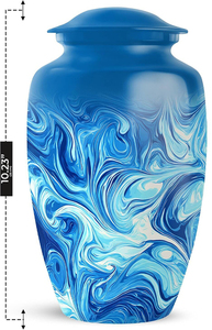 Urna Funeraria para Adultos, Diseño Moderno Americano, Hecha a Mano, Hermosa Urna Conmemorativa para Entierro - Product Image 2