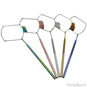 Espejo de Maquillaje Profesional de Mano, Cuadrado, Iluminado, de Acero Inoxidable de Alta Calidad, Personalizado con Logotipo, Multicolor - Product Image 6