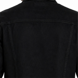 Veste en jean de couleur premium pour homme, style classique, sur mesure, design moderne, finition premium, coutures de qualité, coupe confortable - Product Image 5
