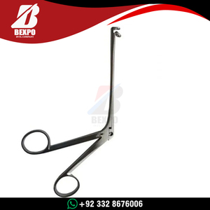 Forceps nasaux de type Blakesley, 90 degrés vers le haut, 13 cm, acier inoxydable, instrument ORL pour la chirurgie nasale et des sinus - Product Image 2