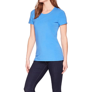 Camiseta de Manga Corta para Mujer, Corte Regular, Cuello Redondo, Casual, Lisa, Colores y Diseños Personalizados, Secado Rápido, Transpirable - Product Image 3