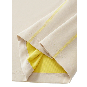 Débardeur Homme Respirant 260 GSM en Mélange Coton Polyester Double Face Couleur Contrastante Teint Uni Sans Manches Style Urbain - Product Image 5