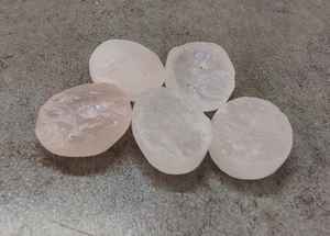 โรสควอตซ์ดรูซี่ทรงรีแบบคาโบชอง หินพลอยธรรมชาติขนาดมาตรฐาน สำหรับทำเครื่องประดับและงานฝีมือ - Product Image 5