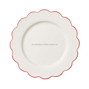 Plato de Esmalte Rosa Estilo Floral, Plato Decorativo para Aniversario, Cumpleaños, Decoración de Fiestas, Platos para Exhibición de Postres 2026 - Product Image 2