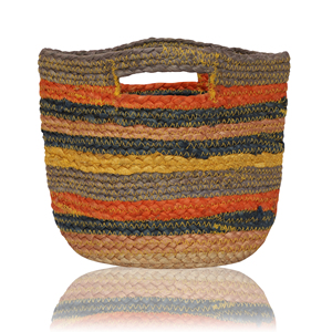 Sac fourre-tout en jute écologique pour femme, articles de mode des îles du Pacifique, personnalisation couleur sur demande, taille personnalisée, sac à main pour femme - Product Image 1