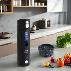 Buder Portable Cold Battery-Powered Plastic Hydrogen-Rich <b>Water</b> <b>Bottle</b> (350ml) 1-Year Warranty Desktop Hotel Outdoor <b>Car</b> RV Use - Product Image 2