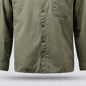 Camisas Cortavientos con Cuello Plegable para Hombre, 100% Nailon, Impermeables, con Bolsillos Personalizados - Product Image 5
