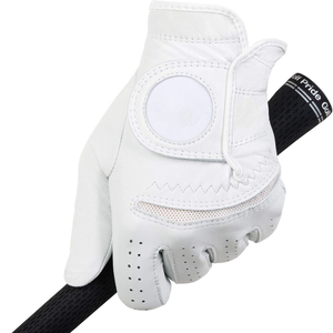 Guante de Golf de Piel Cabretta Blanca Antideslizante, Transpirable, para Deportes al Aire Libre, Mano Derecha, para Hombre y Mujer, Protección para los Dedos - Product Image 6