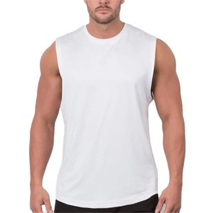Logo personnalisé Débardeur de sport pour homme Vêtements biologiques dignes de la gym avec T-shirts en dessous - Product Image 4