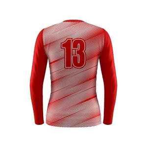 เสื้อวอลเลย์บอลแบบดิจิตอลพิมพ์ลาย น้ำหนักเบา สำหรับทุกเพศ สีและดีไซน์ตามสั่ง เป็นมิตรกับสิ่งแวดล้อม วัสดุคุณภาพดีที่สุด - Product Image 5