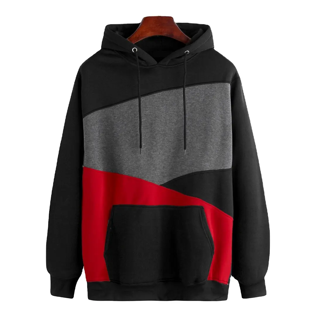 High Quality Street Wear Over Size Wholesale Hoodie Fashion Clothing Man Blank Sweatshirts Hoodies Custom Pullover Cotton OEM