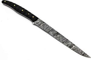 High Quality Custom Damascus Steel Professional <b>Kitchen</b> Fillet Chef Knife With Wooden Handle - Product Image 3