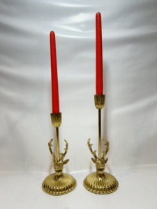Ensemble de porte-bougies modernes en aluminium, élégants supports décoratifs pour bougies pour mariage, table à manger, hôtel, restaurant - Product Image 4