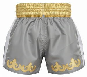 Pantalones Cortos de Satén Transpirables Personalizados, Pantalones de Lucha Profesionales, Uniformes de Boxeo al por Mayor, Duraderos, 100% Poliéster - Product Image 2