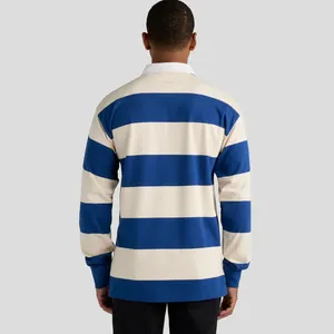 Chemise à manches courtes pour homme, tissée, style preppy décontracté, bleu, coupe classique, boutonnée, 100 % coton, séchage rapide, marque privée - Product Image 2