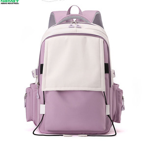Bolsa de Lona de PVC Personalizada con Logotipo, Estilo Coreano Versátil para Estudiantes, Moderna, Impermeable, de Gran Capacidad, para Viajes al Aire Libre - Product Image 1