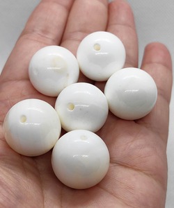 Custom Natural Unfinished Through Carved Bone <b>Beads</b> <b>Large</b> Holes Multifunction Customized Christmas Jewelry Natural Crafts - Product Image 5