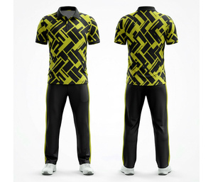 <b>Cricket</b> Team Uniform Sublimation with Name & Number | Men Women Youth <b>Cricket</b> Wears Polo Shirt and Trouser Full Team Outfit - Product Image 5