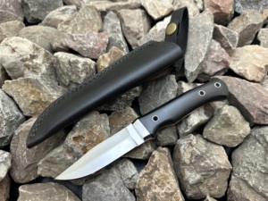 Couteau de camping professionnel avec manche robuste pour la chasse, la pêche et le bushcraft, couteau utilitaire à lame fixe pour l'extérieur - Product Image 6