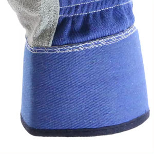 Guantes de Seguridad para Jardinería Resistentes y Personalizados, Guantes de Trabajo de Cuero Vacuno con Doble Palma - Product Image 5