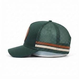 Casquette Trucker en Maille Verte Meyba Sports, 6 Panneaux, Réglable, Snapback, Unisexe, Décontractée, Printemps-Été, Mode Extérieure, Adulte - Product Image 2