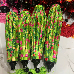 Lanternes en soie d'extérieur, lanternes en bambou et en soie, lumières décoratives pour jardin, fête, mariage, lanternes en soie du Vietnam - Product Image 1