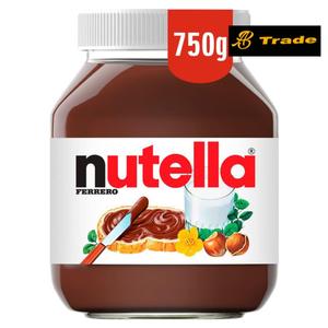 Crema de Avellanas Nutella 750g, Crema de Cacao Suave en Tarro, Calidad Importada, Crema de Chocolate para Desayuno, Venta al por Mayor para Supermercados - Product Image 6