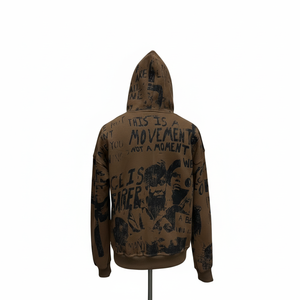 Sudadera con capucha de excelente calidad y buen precio para hombre, unisex, corte regular, con logo impreso personalizado en varios colores. - Product Image 6