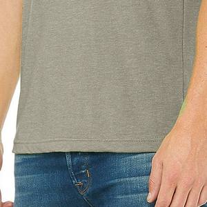 เสื้อยืดสีพื้นสำหรับผู้ชาย ราคาส่ง เสื้อผ้าสตรีทแวร์คุณภาพสูง คอกลม แห้งเร็ว รับสกรีนลาย - Product Image 3