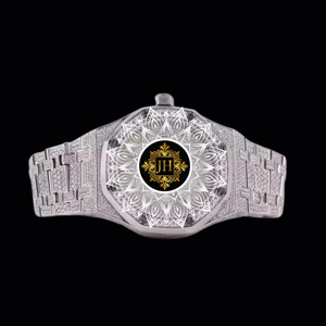 Reloj de Lujo de Acero Inoxidable con Diamantes de Moissanita para Hombre, Suministro al por Mayor, Reloj de Pulsera con Incrustaciones, Construcción Duradera, Mejor Precio - Product Image 4