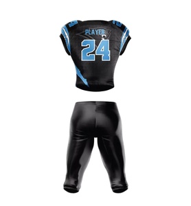 Low MOQ Premium Quality Reflective Breathable Outdoor Design Your Own American Football Uniform 100% Polyester Custom Made - Product Image 6