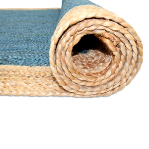 <b>Large</b> Custom Braided 100% Organic Jute Bohemian Style Eco-Friendly <b>Rug</b> Handmade Jumbo - Product Image 3