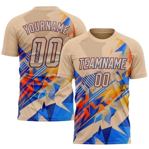 ชุดฟุตบอลแบบกำหนดเอง ชุดยูนิฟอร์มดีไซน์ใหม่ เสื้อฟุตบอลชายราคาถูก แห้งเร็ว ชุดเสื้อฟุตบอลโพลีเอสเตอร์ - Product Image 4