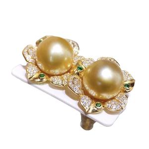 Pendientes de Perlas de Agua Dulce Naturales de Lujo Ligero para Mujer, Elegantes y Dignos, con Doble Perla, Nuevos y Elegantes - Product Image 5