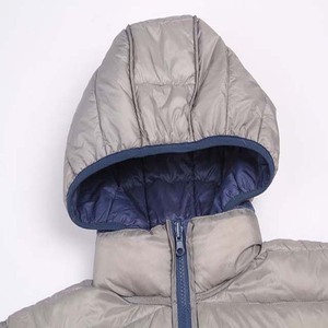 Dernier modèle de manteau d'hiver à capuche pour homme, style streetwear, imperméable, coupe-vent, fermeture éclair, en tissu laine-polyester - Product Image 3