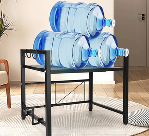 OEM/ODM Vietnam Extendable Kitchen Storage Rack Metal Countertop <b>Shelf</b> Microwave Oven Stand with <b>Hooks</b> Organizer - Product Image 6
