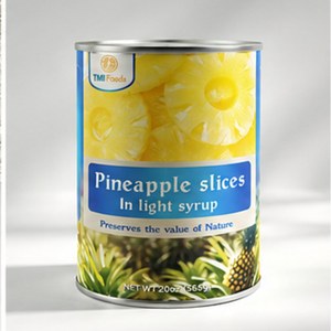 Piña en Rodajas Enlatada en Almíbar Ligero de Primera Calidad, Deliciosa, en Oferta, Empacada en Latas de Varios Tamaños - Product Image 4