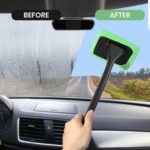 Kit di Pulizia per Parabrezza Auto con Manico Estensibile, 6 Pezzi, Lavabile e Riutilizzabile, con 5 Panni in Microfibra - Product Image 5