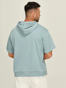 Custom Blank Fleece Winter Digital Vintage Hoodies <b>Men</b> <b>Pullover</b> Wholesale Hooded Sweatshirt Unisex 100% Cotton Quick Dry - Product Image 3