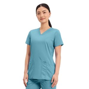 Blouse médicale légère pour femmes, uniforme de clinique, vêtements de santé, personnalisable, OEM, marque privée, fournisseur d'usine - Product Image 4
