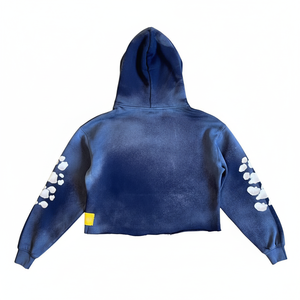 Nouveau style, meilleur matériau, pull à capuche court imprimé sur mesure, prix bas, fabricant de premier plan, sweat à capuche délavé pour homme - Product Image 6