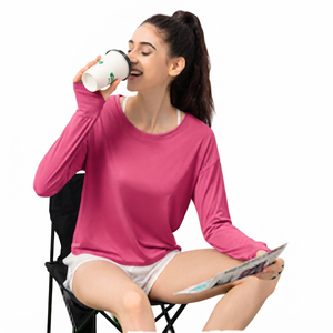Vente en gros de maillots de bain pour femmes, chemises de surf à manches longues, vêtements de plage, sport UPF50+, rashguard noir - Product Image 6