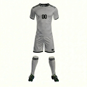 Conjuntos de Camisetas de Fútbol de Poliéster Hechas a Medida, Diseño Retro, Impresión por Sublimación, Nombre Personalizado, Servicio OEM, Uniformes de Fútbol - Product Image 4