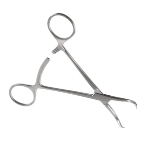 Pinces orthopédiques manuelles en acier inoxydable allemand de qualité chirurgicale pour la répositionnement et la réduction osseuse, 13 cm, vente en gros - Product Image 4