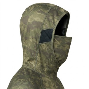 Sweat à capuche de pêche pour homme, manches longues, couleur unie, sublimation personnalisée, anti-UV 50+, séchage rapide, respirant, pull-over, vêtements d'extérieur pour adulte - Product Image 4